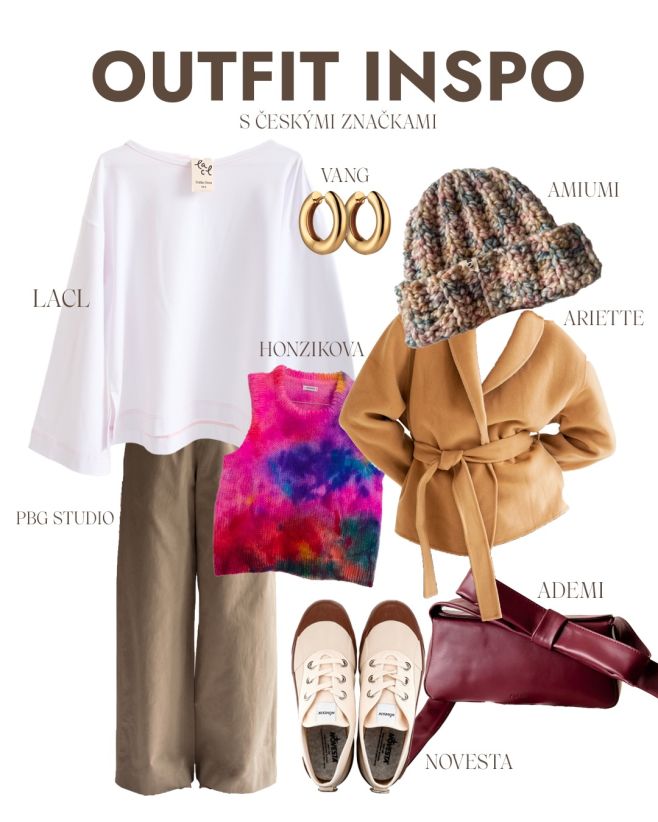 Milujeme slow fashion a ještě víc, když ji můžeme skládat z českých značek. A protože naše Nora je přesně ten basic...