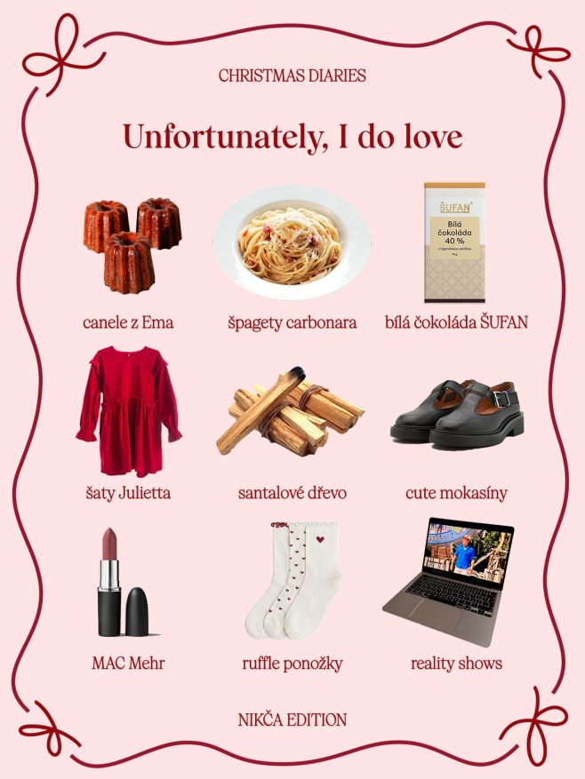 Každý máme ve vánočním shonu svoje malé radosti. Tady jsou ty Nikčiny. 🤍 Bez čeho se ve vánočním čase neobejdete vy? #laclove